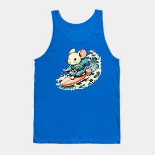 Surfing mouse Tank Top